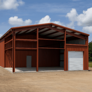 red iron structure | Mid-Missouri - CC Elite Fabrication & Specialty Welding
